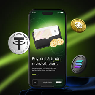 Fundektris mobile device displaying the trading platform interface