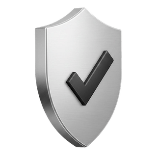 3D approval checkmark icon on the Fundektris how it works page
